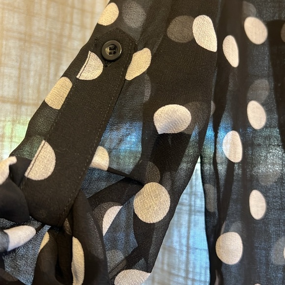 Sheer polkadot blouse - Picture 6 of 6